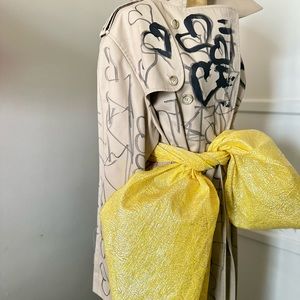 Mezza Trench Custom Coat one of a kind